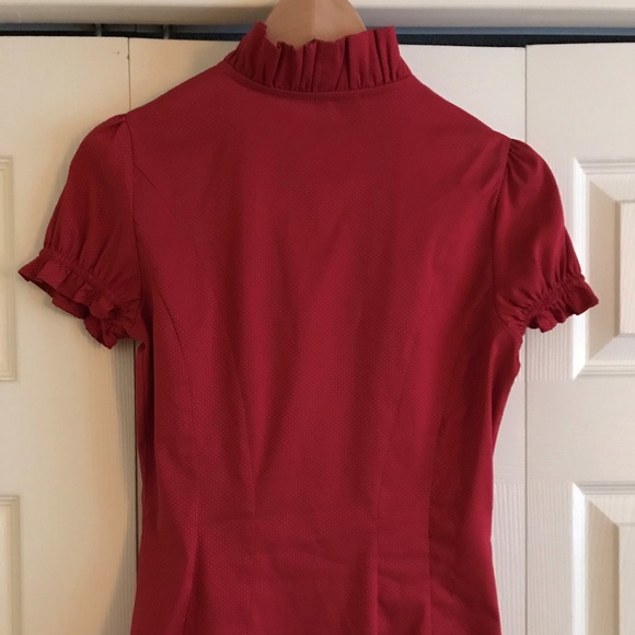 Mango Suit Red Dress Shirt - Picture 2 of 7